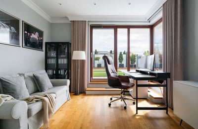 Location d’un appartement élégant, meublé, de 4 pièces, 140 m², Wilanów, Varsovie, Pologne